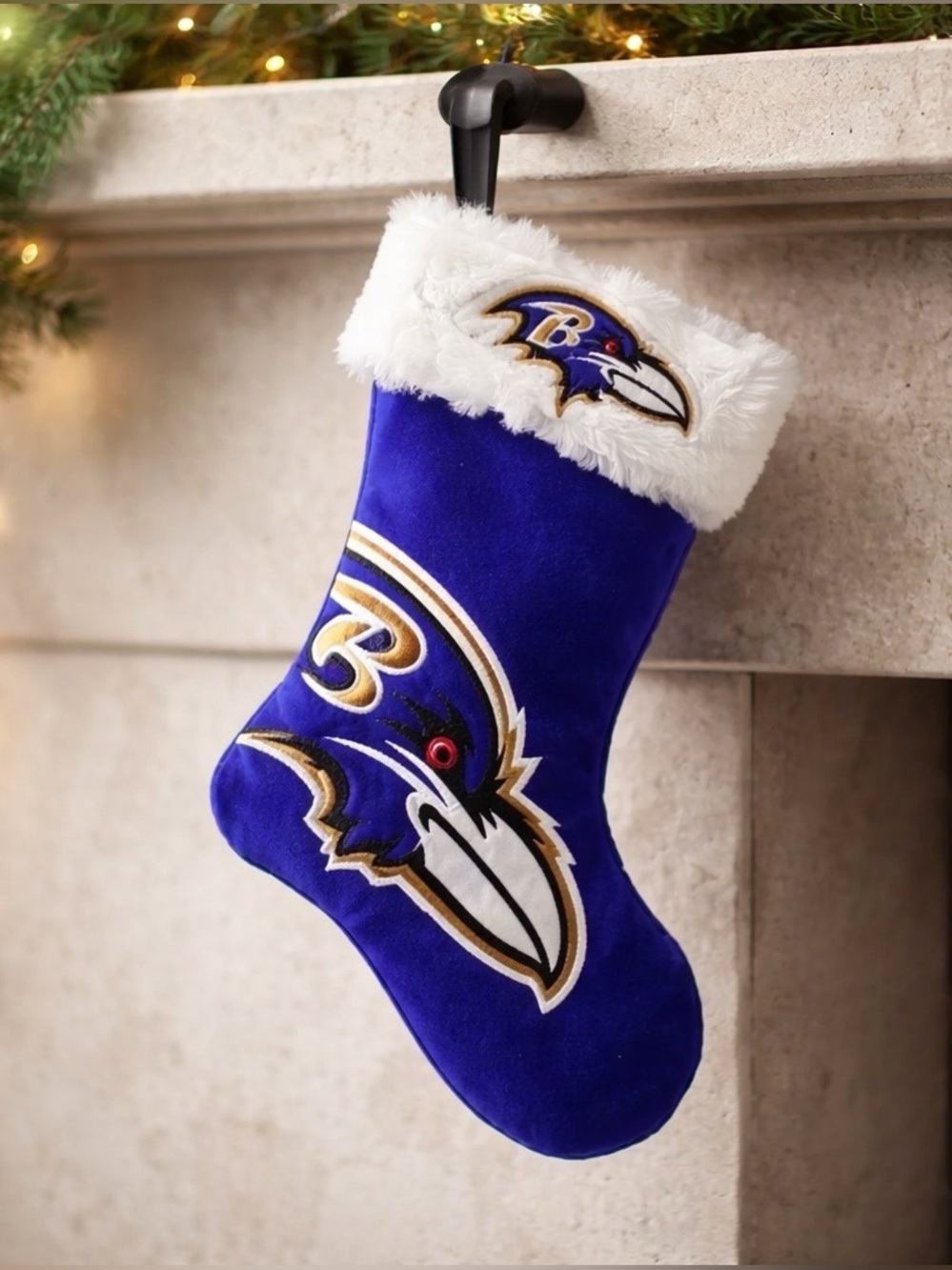Baltimore Ravens Christmas Stocking